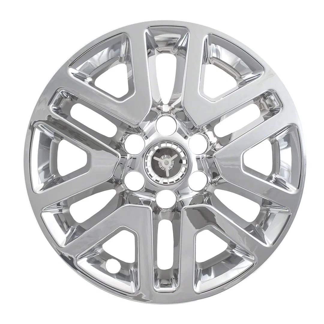 IWCIMP427X – COAST2COAST Wheel Skin, 16 Inch 6 Split Spokes Snap-On/Center Retention Plated Chrome ABS Plastic Set Of...